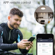 Wireless Light Switch Kit for Home Automation with Voice and Remote Control