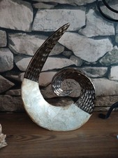 Big Capiz Swirl Bronze