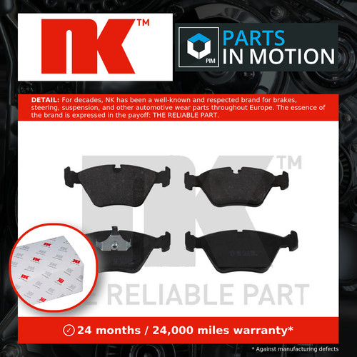 Brake pads set - fits, xk8