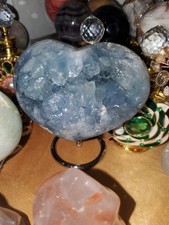 Celestine heart 625g - heart, beautiful