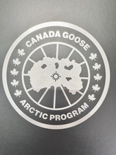 CANADA GOOSE AUTHENTIC MAGNETIC  BLACK EMPTY BOX 15 X 21.5 X 5.75 IN