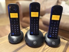 BT Everyday Phone Trio – Digital Cordless Telephones (with Basic Call Blocking)
