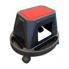 Mechanics Rolling Mobile Tool Seat Stool + Brakes  (TC618) garage garden home