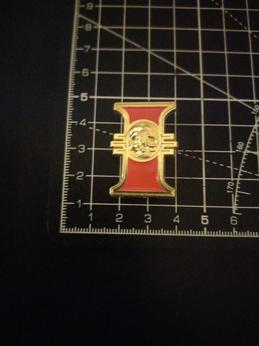 Inquisitor rosette enamel pin - rosette,