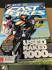 Fast Bikes Motorcycle Magazine April 2011 No 246 Used Naked 1000s 6450 M13