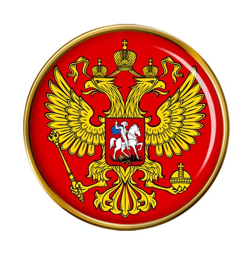 Russian empire pin badge - empire,
