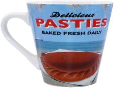 Martin Wiscombe Retro Delicious Pasties Conical Mug - Large Range in Stock