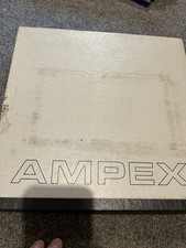 2 x Ampex 456 Grand Master 10.5" Reel to Reel Tape Metal- ¼ Inch Tape vintage ik