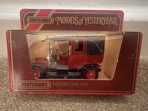 Matchbox 1907 unic taxi - unic,