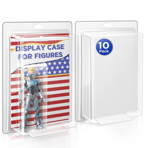 Display case for figures 10 - display,