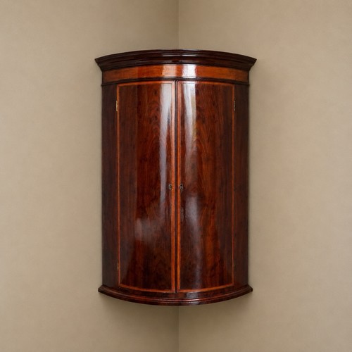 George iii bow front hanging - george,