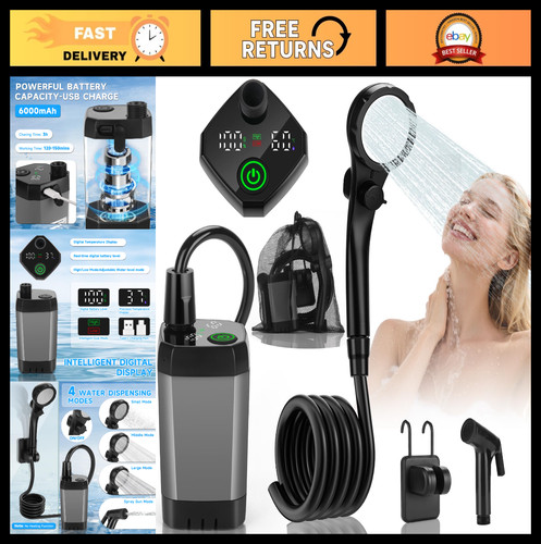 Portable camping shower - portable,