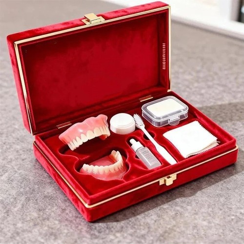 Silicone dentures kit upper - kit,