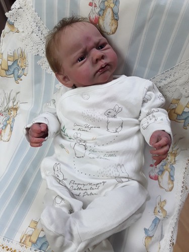 Lifelike reborn newborn baby