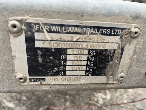 Ifor williams gh94bt - ifor,