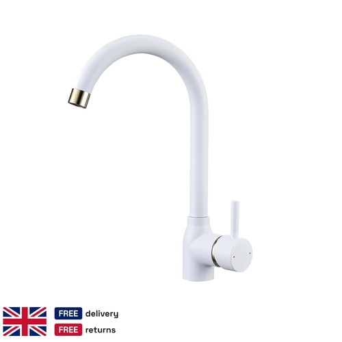 Luxury matt white brushed gold - matt,