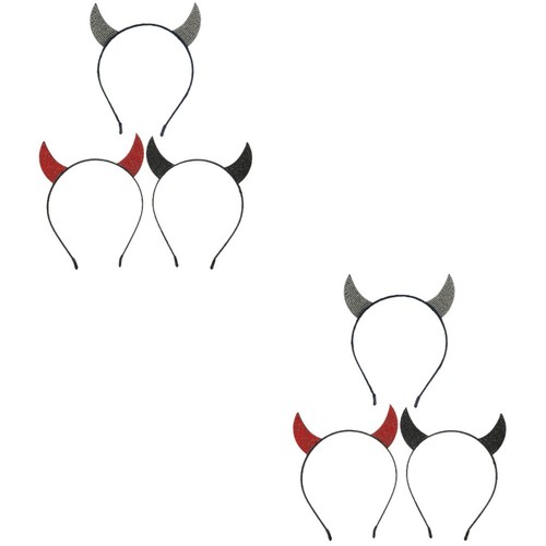 Reusable devil horn hairbands - reusable,