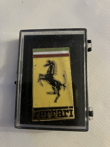 Vintage 1980s ferrari - ferrari, enamel