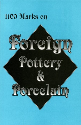 1100 marks foreign pottery - 1100, on