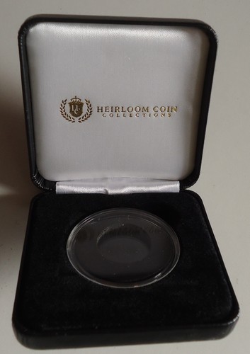 Empty coin case for gold - empty,