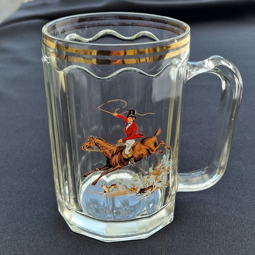 Vintage fox hunting scene