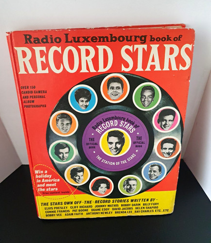 Vintage radio luxembourg - vintage, book
