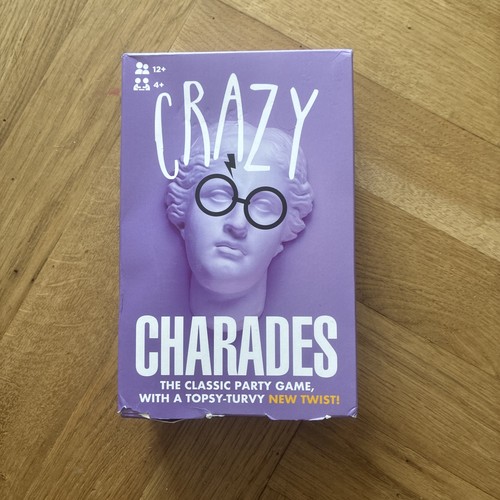 Crazy charades card game - crazy,