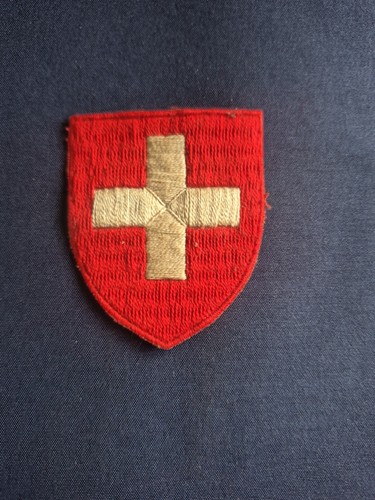 Vintage swiss patch badge - swiss,