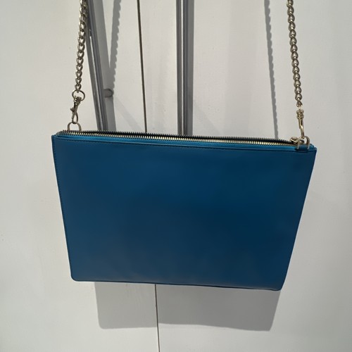 Whistles leather clutch bag