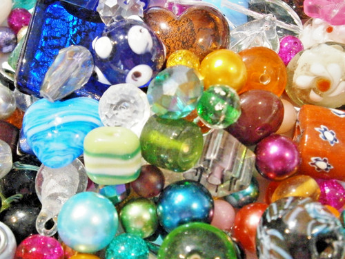 Wholesale glass beads - wholesale, lot