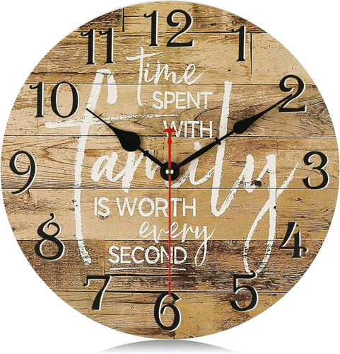 Inch silent wooden rustic - 12,