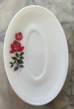 Vintage Pyrex June Rose gravy