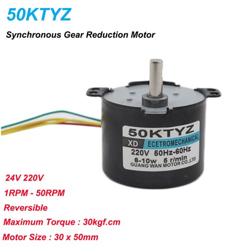 Synchronous gear reduction - synchronous,