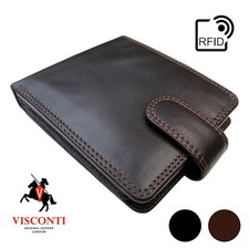 Mens RFID Wallet Soft Leather