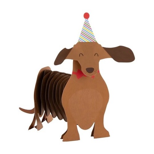 Pop sausage dog design - pop-up,