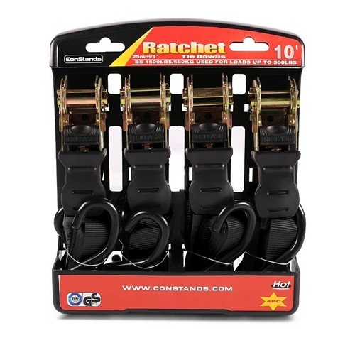 Motorcycle ratchet straps
