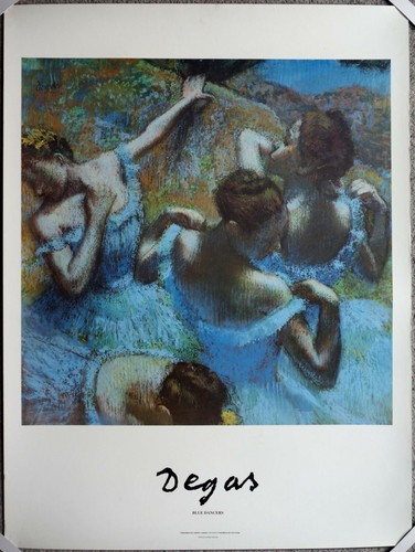 Edgar degas poster showing - degas,