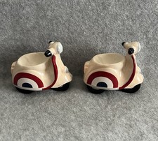 Pair 2x Retro Lambretta Vespa