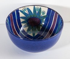 Vintage Royal Copenhagen Aluminia Faience bowl 187/2196 by Marianne Johnson