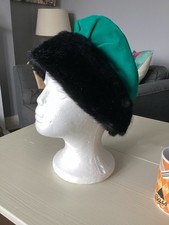 Vintage charter hat velour and - hat,