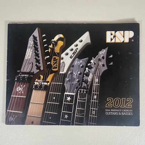 Esp guitars usa 2012 catalog - usa,