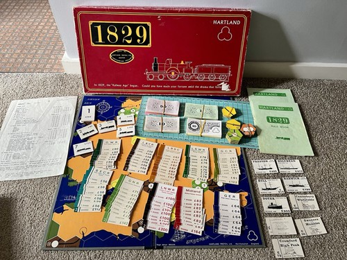 Hartland 1829 railways board - 1829,