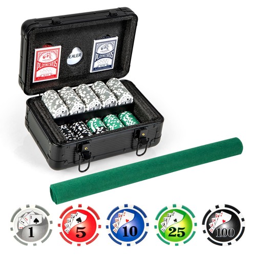Holdem poker chip set - set, casino