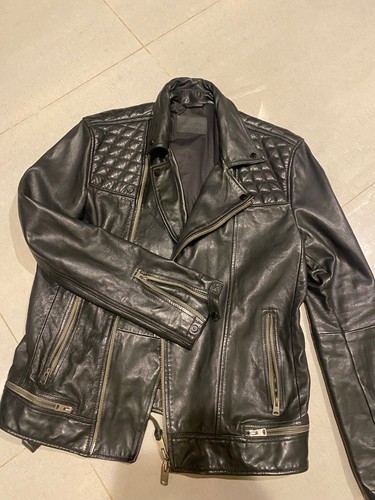 Leather jacket allsaints - jacket, all