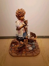 The Leonardo Collection Paintbox Poppets the Cat That Got the Cream Limited Ed