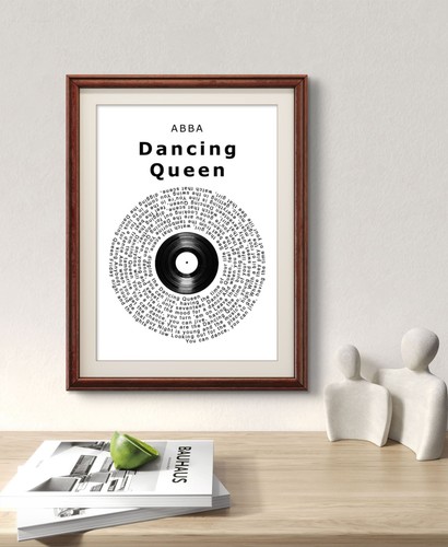 Abba poster dancing queen - abba, poster.