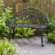 Cast Aluminium Garden Bench