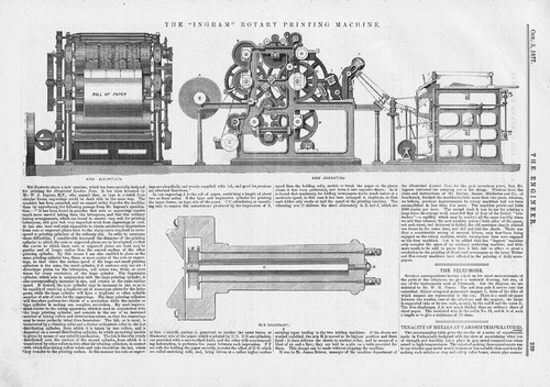 The ingram rotary - rotary, printing