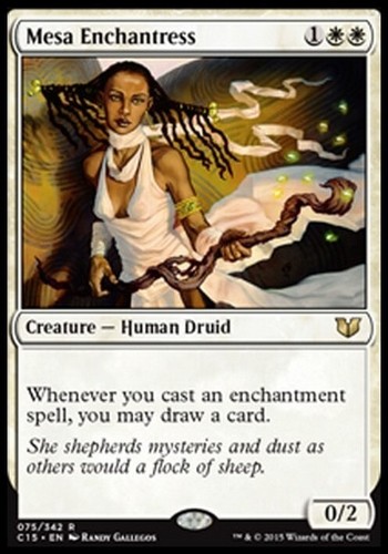 Mesa enchantress commander - enchantress,