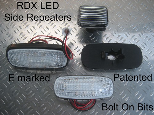 Rdx led clear - clear, side
